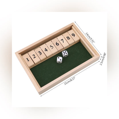 Wooden Dice Game